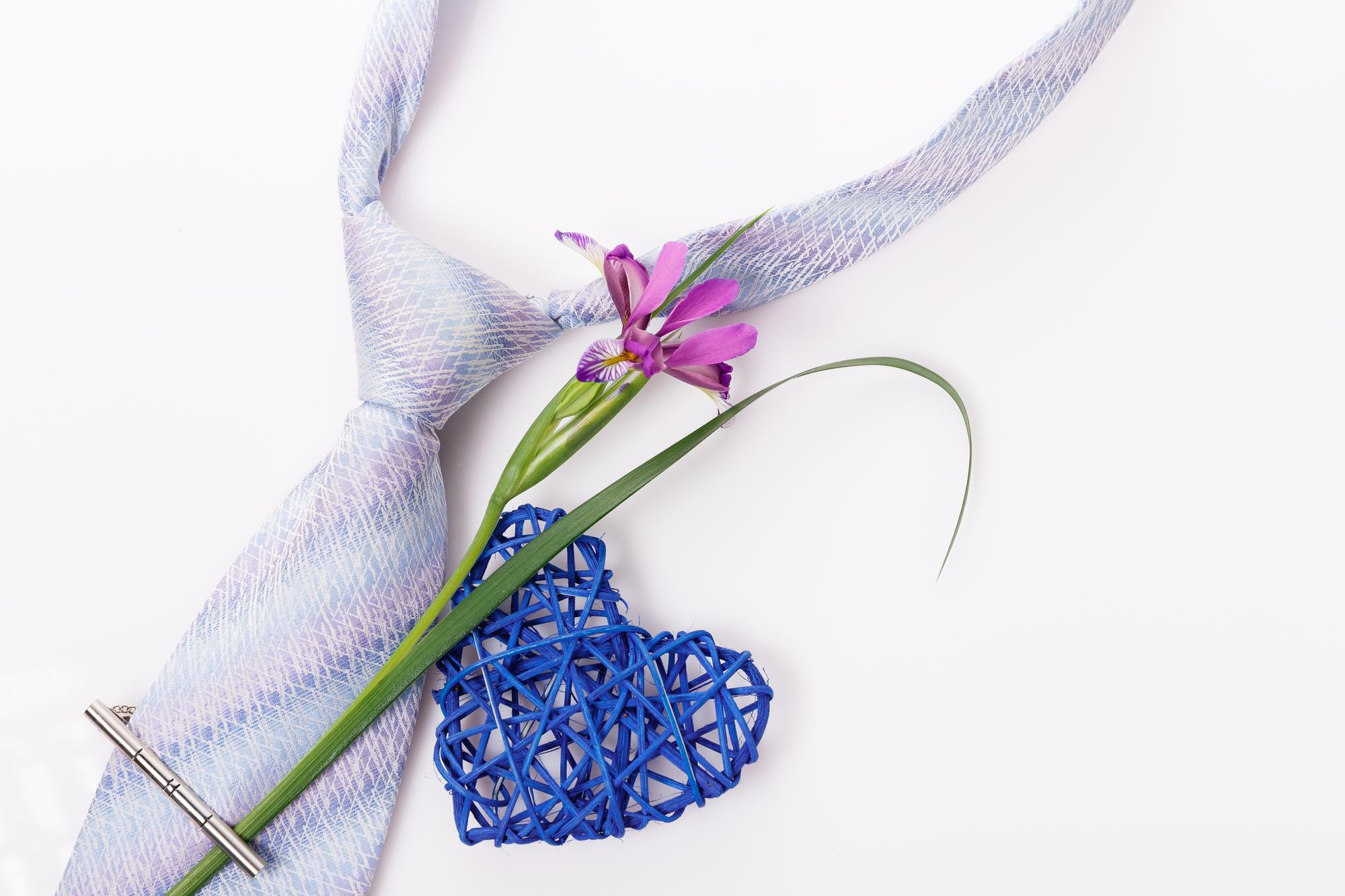 Close-up of luxury embroidered detail on silk